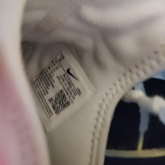 NIKE Air Max Bella White/Pink Athletic Sneakers - Size 8 - Picture 8 of 11